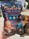 GOFIRE 50 PIECE BAG ULTIMATE ALL-PURPOSE FIRE STARTERS [Improved Formula]